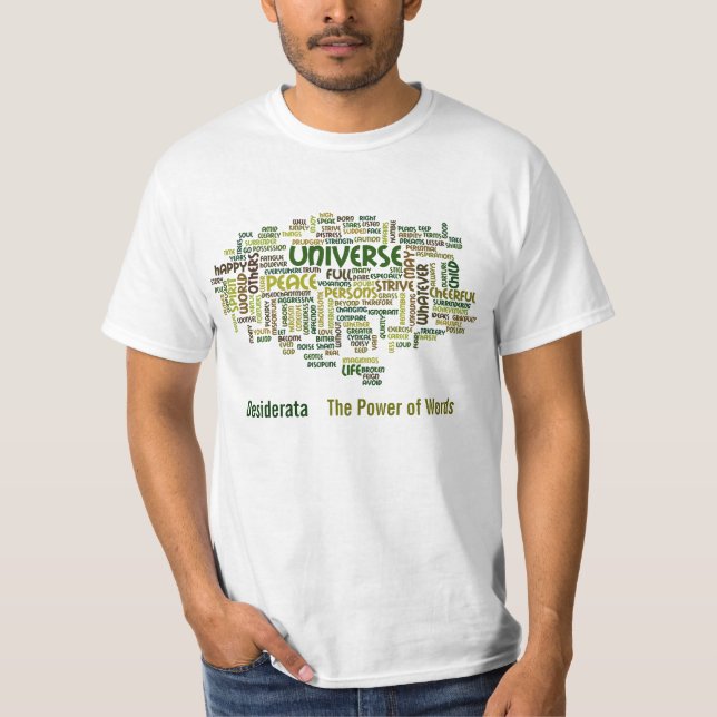Camiseta del poema de la motivación de los (Anverso)