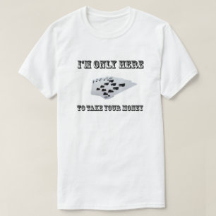 Camiseta del póker