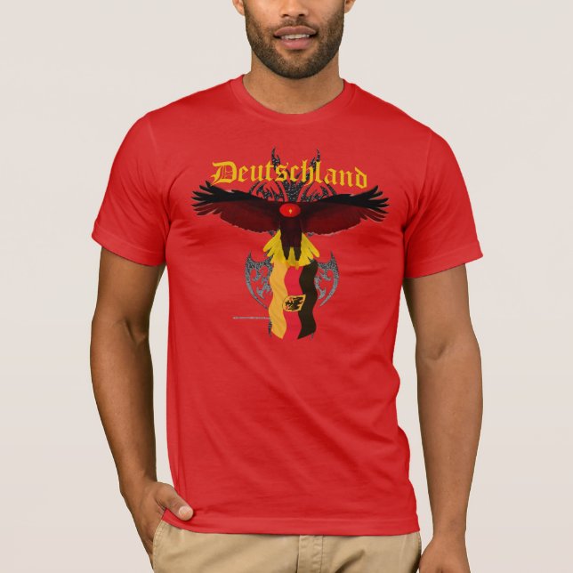 Camiseta del Polivinílico-Algodón de los hombres (Anverso)