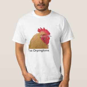 Camiseta del pollo de Orpington
