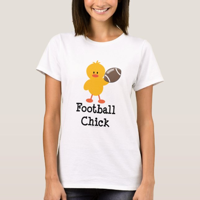 Camiseta del polluelo del fútbol (Anverso)