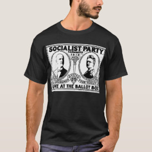 Camiseta del poster de la campaña de Eugene Debs