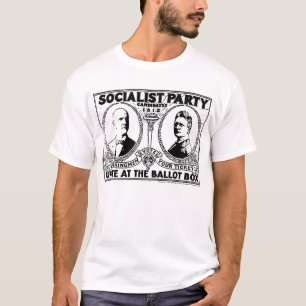 Camiseta del poster de la campaña de Eugene Debs