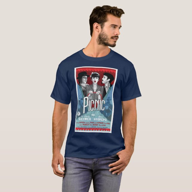 Camiseta del poster de la comida campestre (Anverso completo)