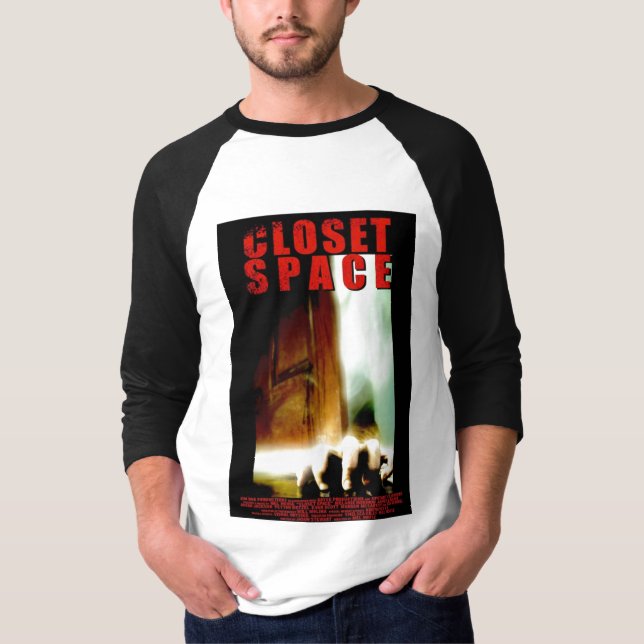 Camiseta del poster del espacio del armario (Anverso)