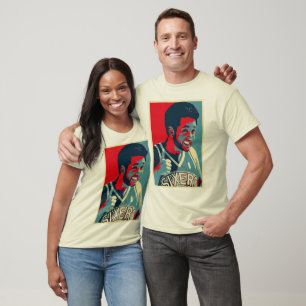 Camiseta del poster del Obama-Estilo de Justin