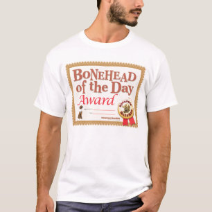 Camiseta del premio del Bonehead