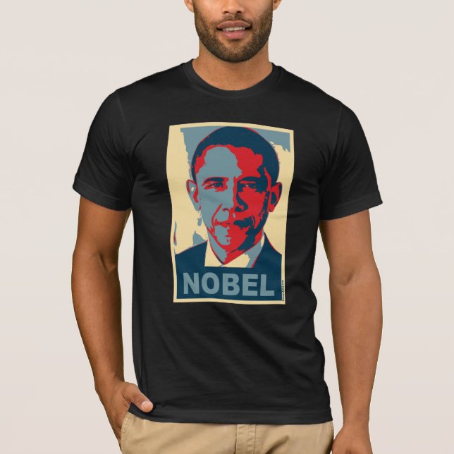 Camiseta del Premio Nobel de la Paz del arte pop (Anverso)