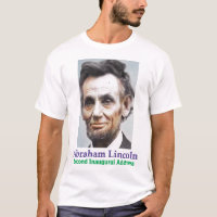 Camiseta del presidente Abraham Lincoln en 1865