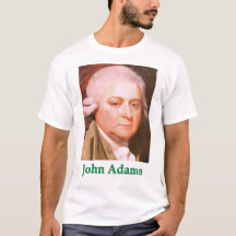 Camiseta del presidente John Adams