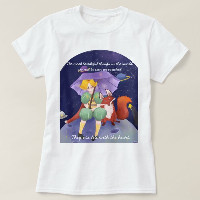 Camiseta del Principito (Diseño del anverso)