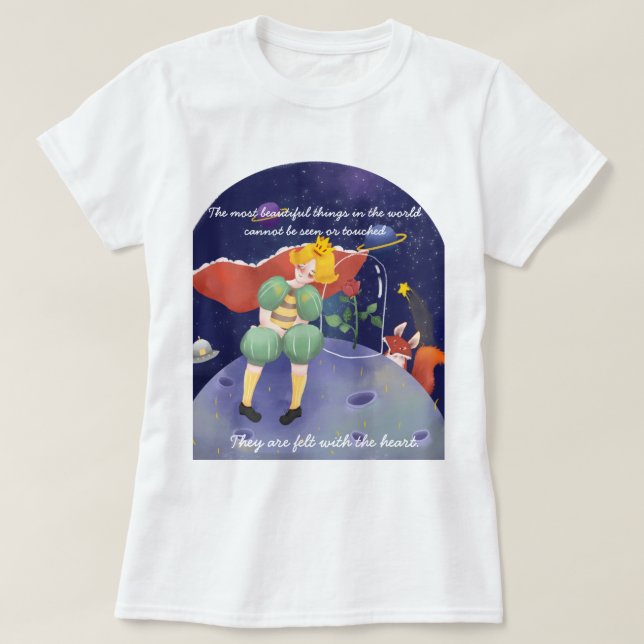 Camiseta del Principito (Diseño del anverso)