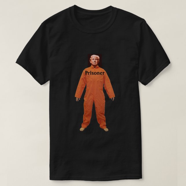 Camiseta del prisionero Trump (Diseño del anverso)