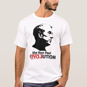 Camiseta del problema de la revolución de Ron Paul