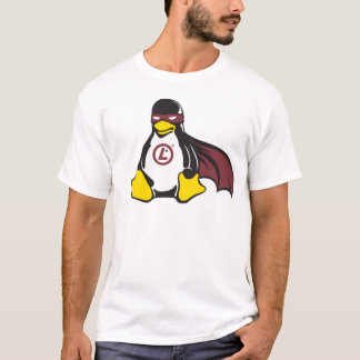 Camiseta del profesional de Linux del pingüino del