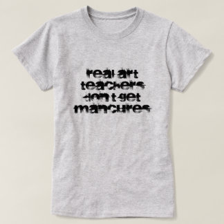 camiseta del profesor de arte