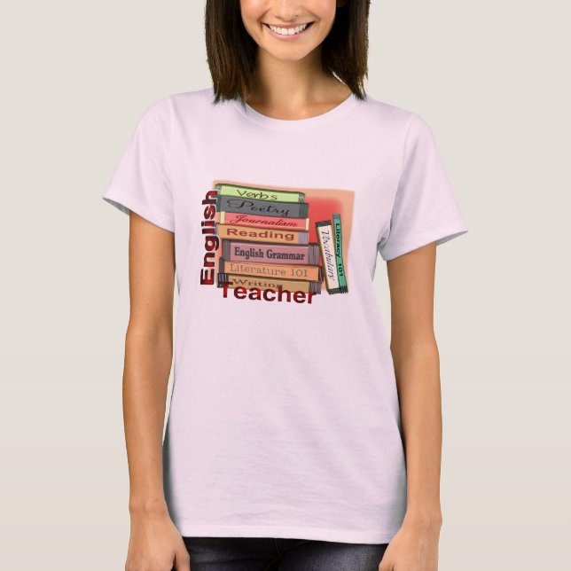 Camiseta del profesor de inglés (Anverso)