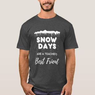 Camiseta del profesor "Días de Nieve" para hombres