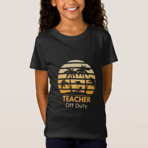 Camiseta del profesor fuera de servicio