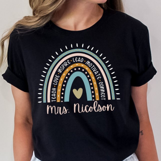 Camiseta del profesor personalizado, regalo para e (Subido por el creador)