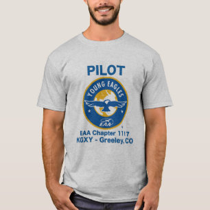 Camiseta del programa piloto de águilas jóvenes