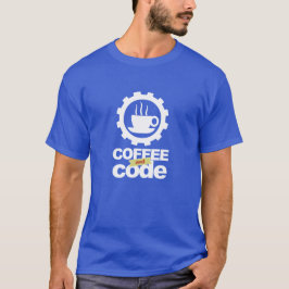 camiseta del programador: café y código