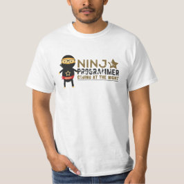 Camiseta del programador: Programador de Ninja