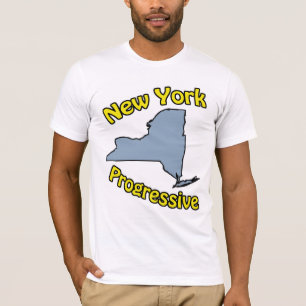 Camiseta del progresista de Nueva York