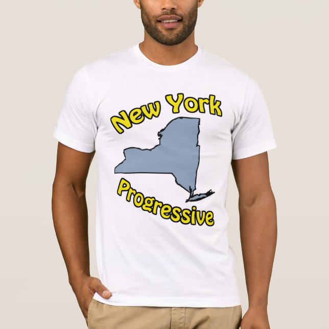 Camiseta del progresista de Nueva York (Anverso)