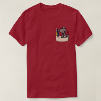 Camiseta del protector de bolsillo de Cairn
