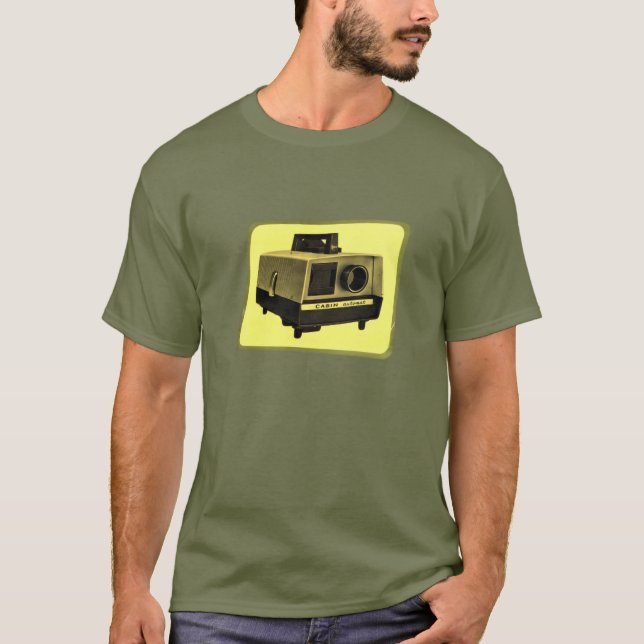 Camiseta del proyector de diapositiva (Anverso)