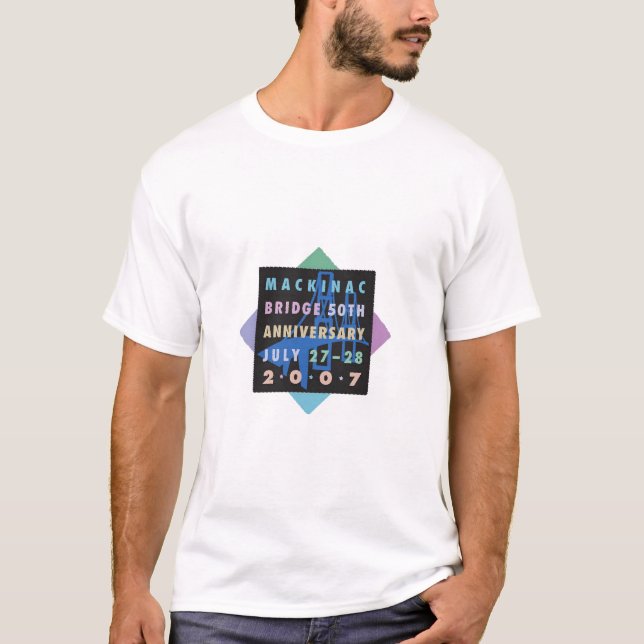 Camiseta del puente de Mackinac (Anverso)