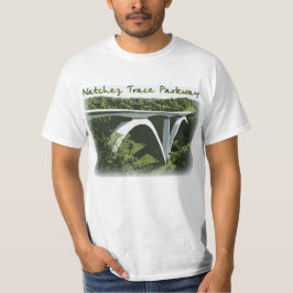 Camiseta del puente del arco de la ruta verde del