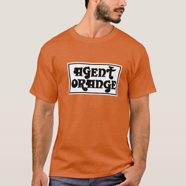 Camiseta del punk del patín de Agent Orange (Anverso)
