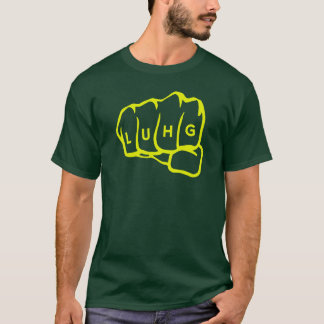 Camiseta del puño de LUHG