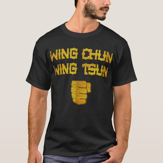 Camiseta del puño de Tsun del ala de Chun del ala (Anverso)