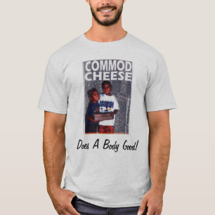 Camiseta del queso de la materia