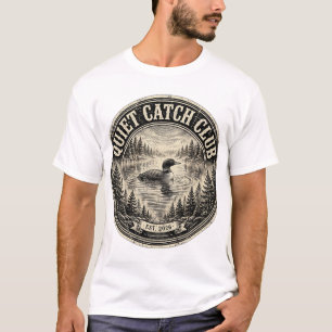 Camiseta del Quiet Catch Club – Vintage Loon Lake