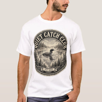 Camiseta del Quiet Catch Club – Vintage Loon Lake