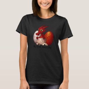 Camiseta del raglán de la manga del día 3/4 de m