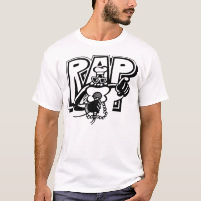 Camiseta del rap de Recordz del resplandor del (Anverso)