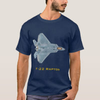 Camiseta del rapaz F-22