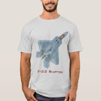 Camiseta del rapaz F-22