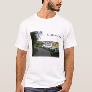Camiseta del rastro del río del Fox