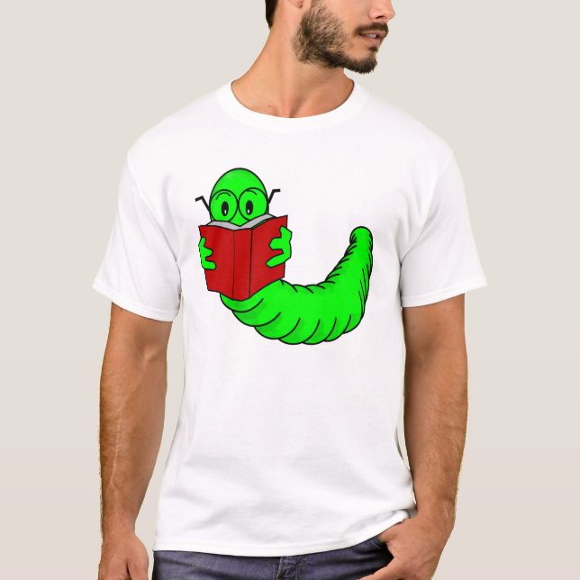 Camiseta del ratón de biblioteca (Anverso)