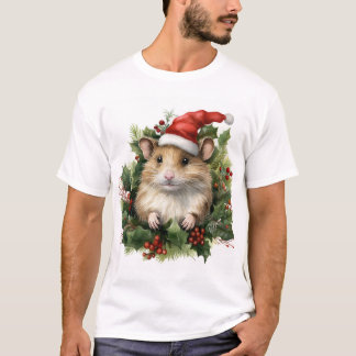 Camiseta del ratón de los Navidades amantes de la 