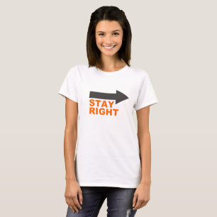 Camiseta del recordatorio de la etiqueta del