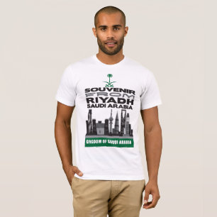 Camiseta del recuerdo de Riad, la Arabia Saudita