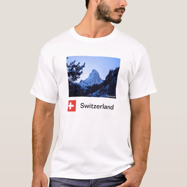 Camiseta del recuerdo de Zermatt (Anverso)