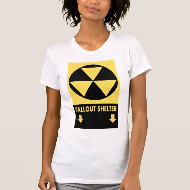 Camiseta del refugio de polvillo radiactivo (Anverso)